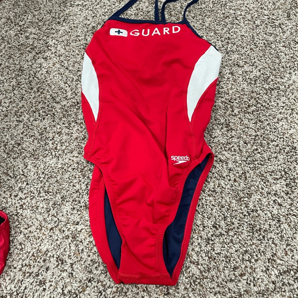Lifeguard one pice swim suits
